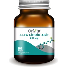 Onvita Alfa Lipoik Asit 200 Mg