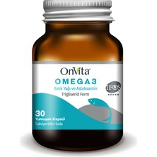 Onvita Omega 3 Balık Yağı & Astaksantin