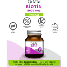 Onvita Biotin 5000 Mcg