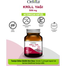 Onvita Krill Yağı 500 Mg