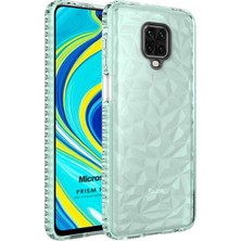 Microsonic Xiaomi Redmi Note 9s Kılıf Prism Hybrid Yeşil