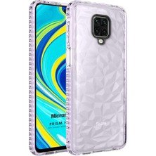 Microsonic Xiaomi Redmi Note 9s Kılıf Prism Hybrid Mor