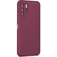 Microsonic Matte Silicone Xiaomi Poco X3 Gt Kılıf Mor