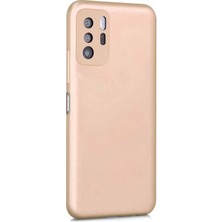 Microsonic Matte Silicone Xiaomi Poco X3 Gt Kılıf Gold