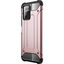 Microsonic Xiaomi Poco X3 Gt Kılıf Rugged Armor Rose Gold