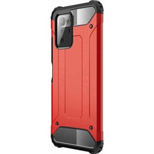 Microsonic Xiaomi Poco X3 Gt Kılıf Rugged Armor Kırmızı