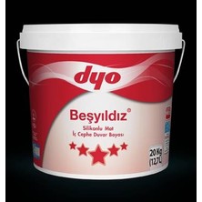 Dyo Beşyıldız Silikonlu Mat Iç Cephe Duvar Boyası meltem 10 kğ.