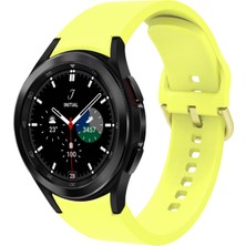 AktarMobile Samsung Galaxy Watch 4 40 / 44 mm Silikon Kordon Tam Uyumlu Pim Tasarımı Premium Spor Kayış