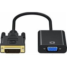 Wellhise DVI 24+1 (Dvı-D) To 15 Pin VGA Çevirici