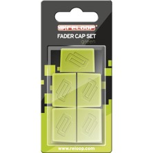 Reloop Fader Cap Set Green (Set Of 5)