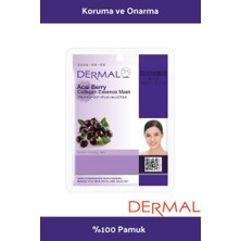 Dermal Sıkılaştırıcı, Nemlendirici Acai Çileği Özlü Kollajen Maske 23 gr