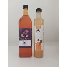Süheylaana Üzüm Sirkesi 1000 ml + Mandalina Sirkesi 500 ml