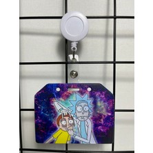 Hediyebum Rick And Morty Yan Yaka Kart Kılıfı