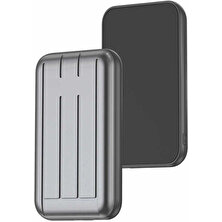 BizimGross Xipin Apple iPhone 13 Magsafe Battery Pack Magnetic Mıknatıslı Wireless Powerbank 5000 Mah