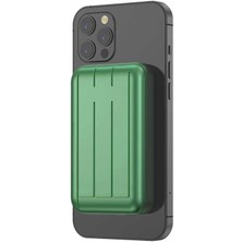 BizimGross Xipin Apple iPhone 12 Magsafe Battery Pack Magnetic Mıknatıslı Wireless Powerbank 10000 Mah