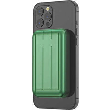 BizimGross Xipin Apple iPhone 11 Pro Magsafe Battery Pack Magnetic Mıknatıslı Wireless Powerbank 10000 Mah