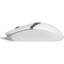 Everest SM-220 USB  1200DPI 3D Optik Kablolu Mouse Beyaz-Gri