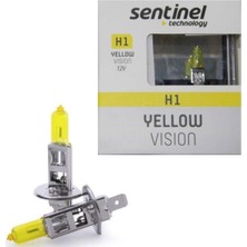 Sentinel H1 Sarı Işık Helojen Ampul 12V