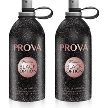 Prova Black Option Edp Kadın Parfüm 2 x 100 ml