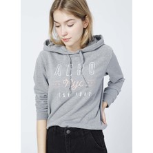 Aeropostale Sweatshirt Gri Melanj