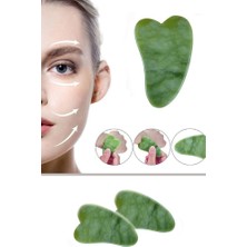 Yeşim Gua Sha Masaj Aleti Jade Gua Sha Yeşim Yüz Vücut Masaj