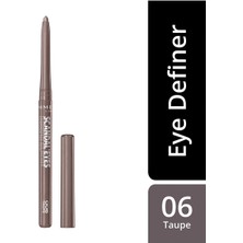 Rimmel London Taupe Eyeliner - Scandal'eyes Exaggerate Definer 006 Taupe