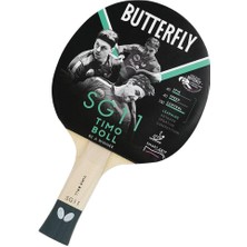 Butterfly 85012S Boll Smart Grip SG11 Ittf Onaylı Masa Tenisi Raketi 85012S