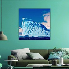 SML Tablo Okyanus Buzdağı Manzara Kutuplar Doğa Kanvas Tablo