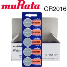 Murata CR2016 3V Lithium Pil 100'lü