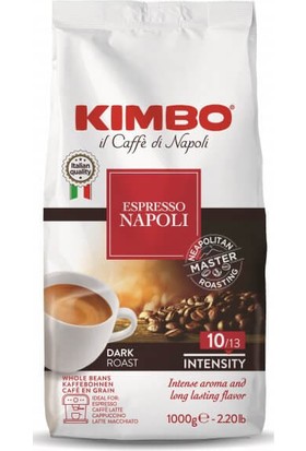 Caffe Kimbo Kimbo Espresso Napoli Çekirdek Kahve (1000 Gr)