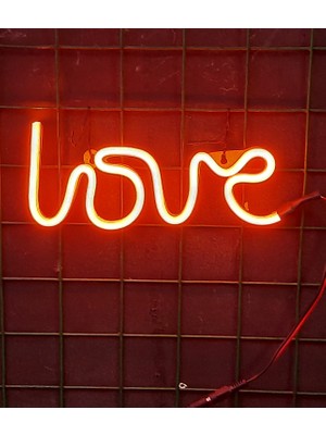 Love LED Neon Yazı