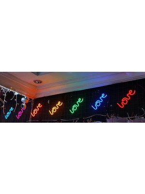 Love LED Neon Yazı