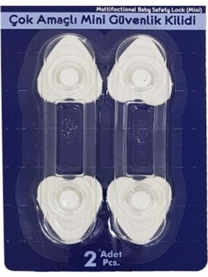 Hellove Çok Amaçlı Kilit 2 Li Dolap Kilidi Dolap Emniyet Kilidi