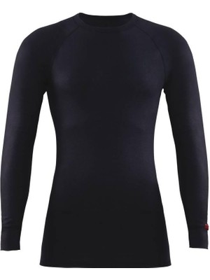 Blackspade 9259 Unisex Thermal Uzun Kol İçlik Siyah Renk Sıfır Yaka %49 Viskoz %49 Polyester