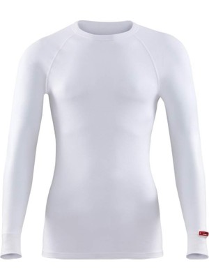 BLACKSPADE 9259 UNİSEX BEYAZ SIFIR YAKA UZUN KOL THERMAL