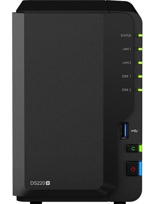 Synology DS220PLUS02 2X1TB Raıd(0-1) Nas Server