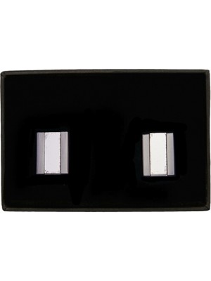 ALTINYILDIZ CLASSICS Erkek Gri Siyah Kol Düğmesi