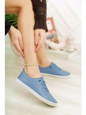 Morenica Tam Ortopedik Deri Çarık