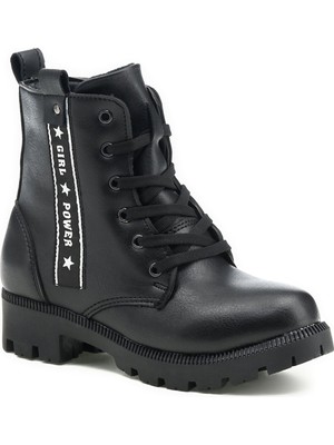Polaris 617101.F1PR Siyah Kız Çocuk Sneaker Bot