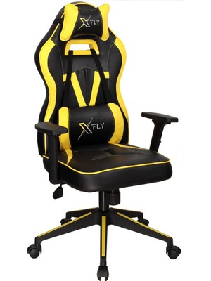 XFly Vendetta Sarı Oyuncu Koltuğu Ayarlanabilir Yükseklik ve Konforlu Kullanım Özellikleri
