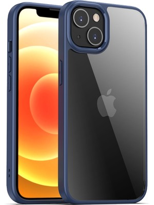 Bikapak Elit Shine iPhone 13 Mini Mavi Kapak