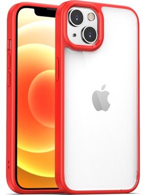 Bikapak Elit Shine iPhone 13 Mini Kırmızı Kapak