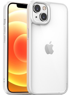 Bikapak Elit Shine iPhone 13 Mini Beyaz Kapak