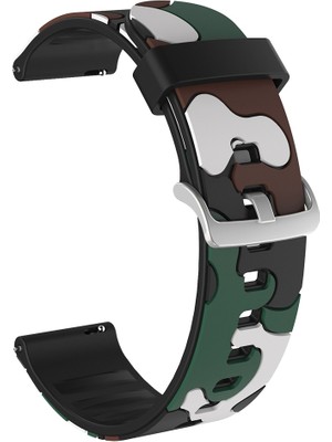 Bipower Samsung Watch 20MM KRD24 Kamuflaj Kordon