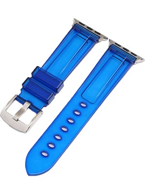 Bipower Apple Watch Uyumlu 38-40MM KRD23 Transparent Kordon