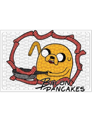 Baskı Dükkanı Adventure Time Bacon Pancakes Puzzle 240 Parça Yapboz