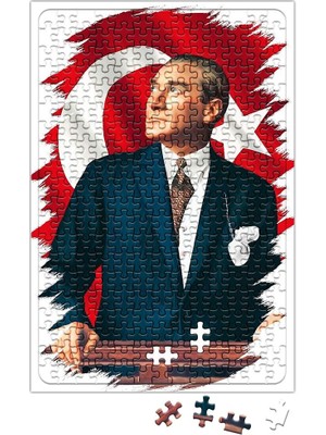 Baskı Dükkanı Mustafa Kemal Atatürk 3 Puzzle 240 Parça Yapboz