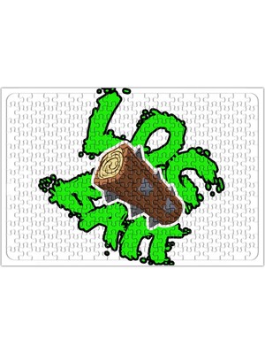 Baskı Dükkanı Log Baıt Puzzle 240 Parça Yapboz