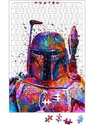 Baskı Dükkanı Hunter Star Wars Puzzle 240 Parça Yapboz