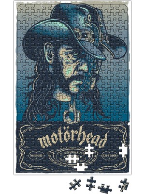 Baskı Dükkanı Motörhead Konser Puzzle 240 Parça Yapboz